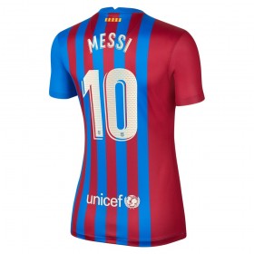 Maillot/Tenue FC Barcelone Lionel Messi 10 Femme Domicile 2021/22